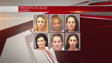 6 women arrested in Norwich prostitution sting